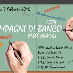 COMPAGNI DI BANCO Festa Giovanissimi 2016