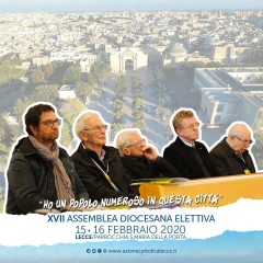 I Presidenti diocesano emerito alla XVII Assemblea Diocesana elettiva dell’AC di Lecce